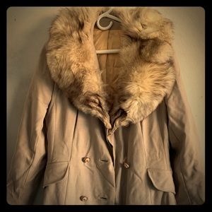 Vintage Holly Poplin Trench Coat